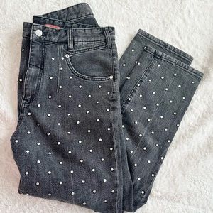 Pilcro Jeans | Crystal studded jeans